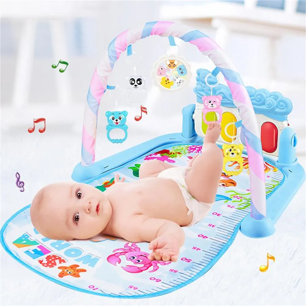 Baby Piano Play Gym – Musical Activity Mat with Fitness Rack (0-18 Months) - Image 7