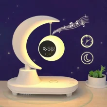 3 in 1 with Bluetooth audio and wireless charging function of the LED bedside romantic colorful atmosphere night light