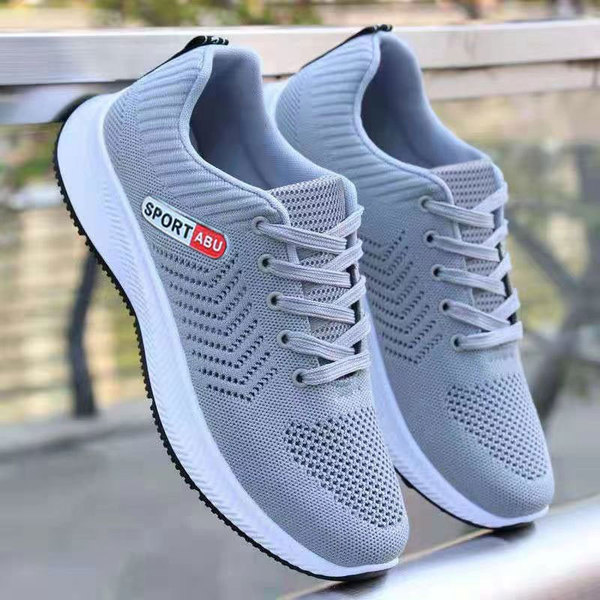 Men's Shoes Casual Sports All-match Flying Woven Shoes