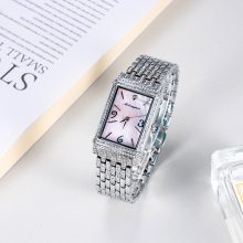 ladies watch steel belt waterproof fritillary diamond cut tipe